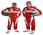 Felipe Massa και Fernando Alonso οδηγοί της Ferrari